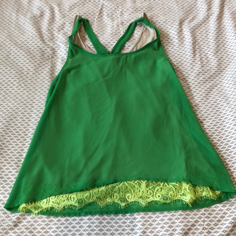 Express Layered Tank Top, Size SM